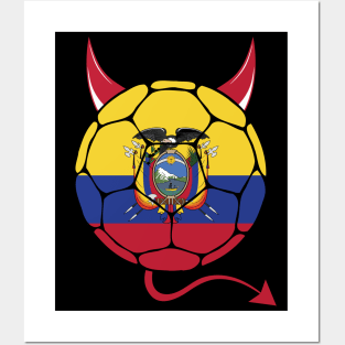Ecuador Football Halloween Posters and Art